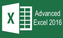 Advanced Excel 2016